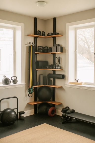 Corner Storage to Maximize Layout