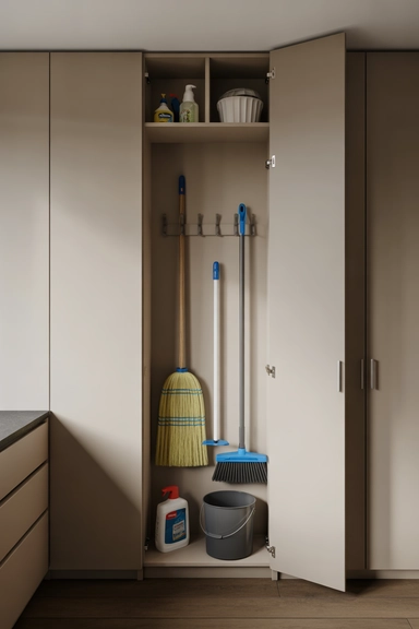 Inside Cabinet Storage for Hidden Organization