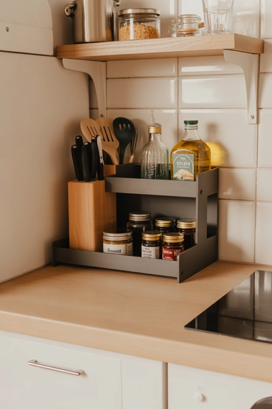 23 Under $20 Kitchen Organizer Ideas for Small Kitchens 7 Countertop Storage Organizers for Daily Essentials