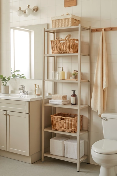 Freestanding Shelves for Flexible Storage
