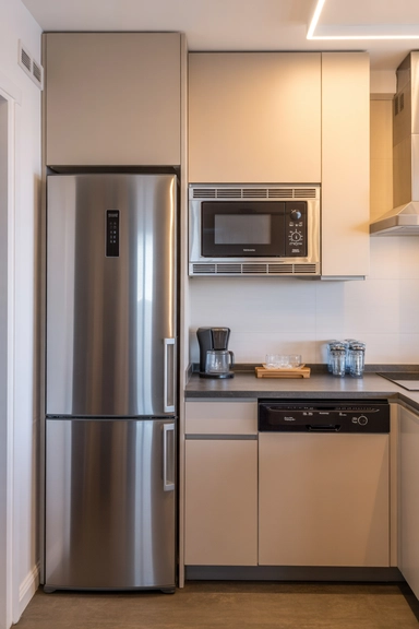 23 Small Kitchen Remodel Ideas That Maximize Every Inch 8 Choose Space-Saving Appliances
