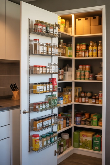 Behind-the-Door Storage That Expands Capacity Instantly