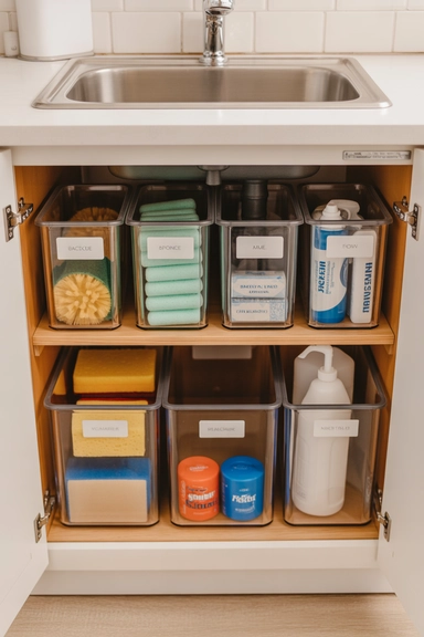 Clear Containers That Keep Inventory Visible
