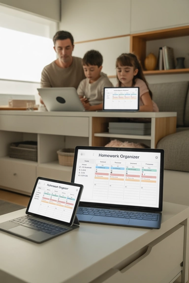 23 Back To School Organization Ideas For Families 8 Digital Homework Organizer