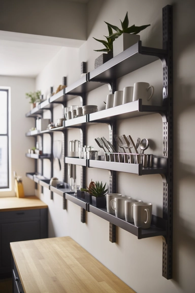 23 Chic Home Organization Ideas For Stylish Homes 8 Elegant Vertical Wall Storage Solutions
