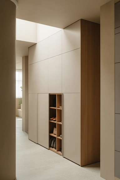 Entryway Cabinets That Hide Everyday Mess