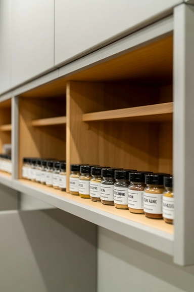 Shallow Shelf Zones That Prevent Bottle Piling