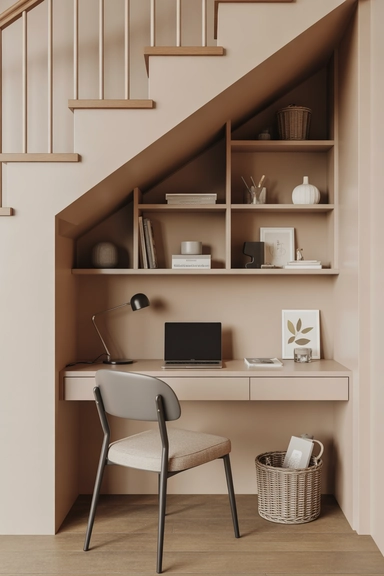 21 Under Stairs Storage Ideas That Turn Dead Space Useful 9 Compact Home Office Nooks Within Stair Cavities
