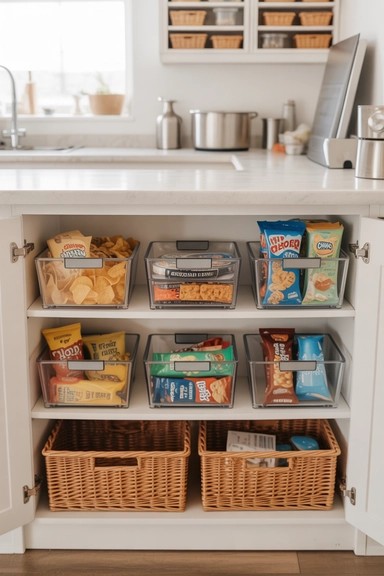Create a Snack Station That Contains the Chaos