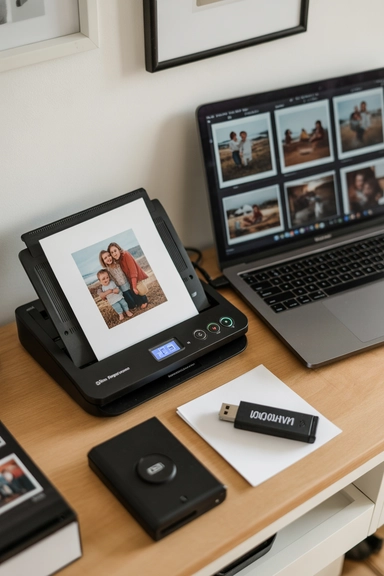 23 Ways to Organize Your Photos For Every Busy Family 9 Scan Important Printed Photos for Digital Backup