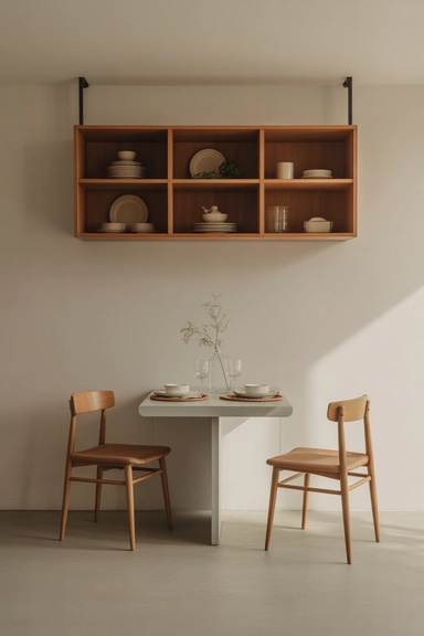 21 Small Dining Room Storage Ideas That Maximize Space 9 Wall Cabinets That Replace Floor Storage