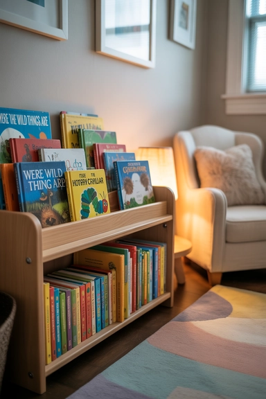 22 Kids Room Storage Ideas That Keep Toys Under Control 10 Install Book Storage That Faces Forward