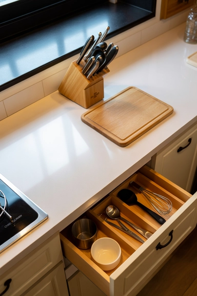 Create a Compact Prep Zone That Stays Clear