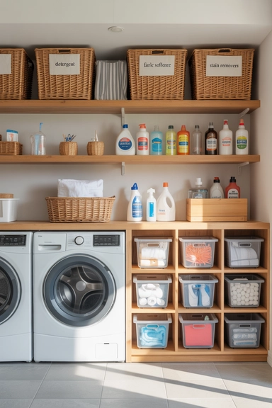 21 Cleaning Supplies Organization Ideas That Actually Work 10 Laundry Room Storage Zones for Cleaning Essentials