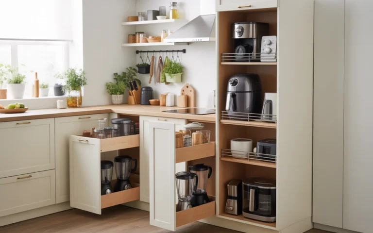 Appliance Storage Ideas for Small Kitchens