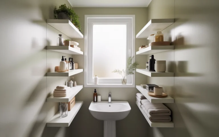 Bathroom Shelves for Small Spaces