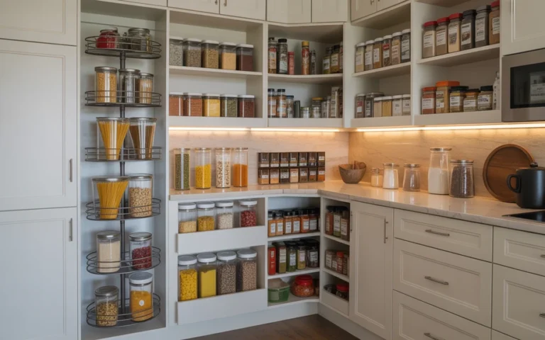 Corner Kitchen Pantry Ideas