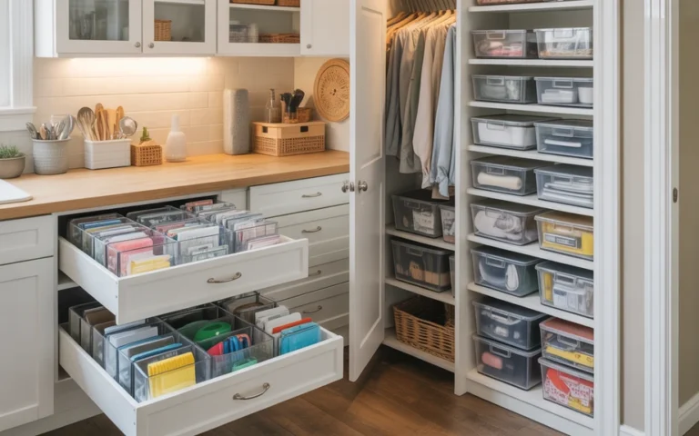 Dollar Store Storage Ideas