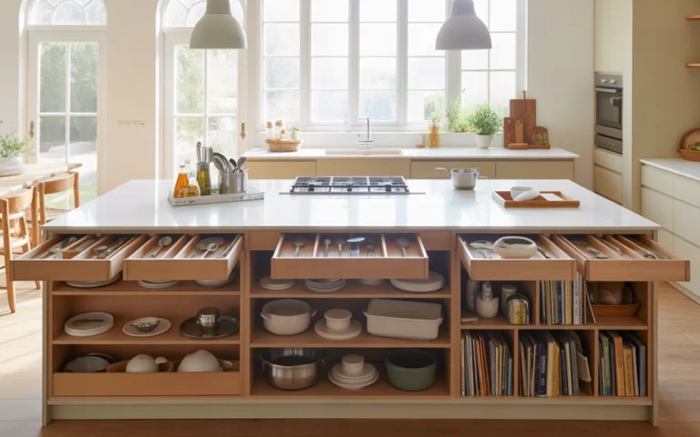 Kitchen Island Storage Ideas