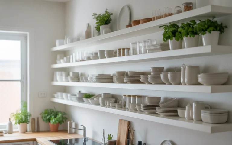 Kitchen Shelving Organization Ideas