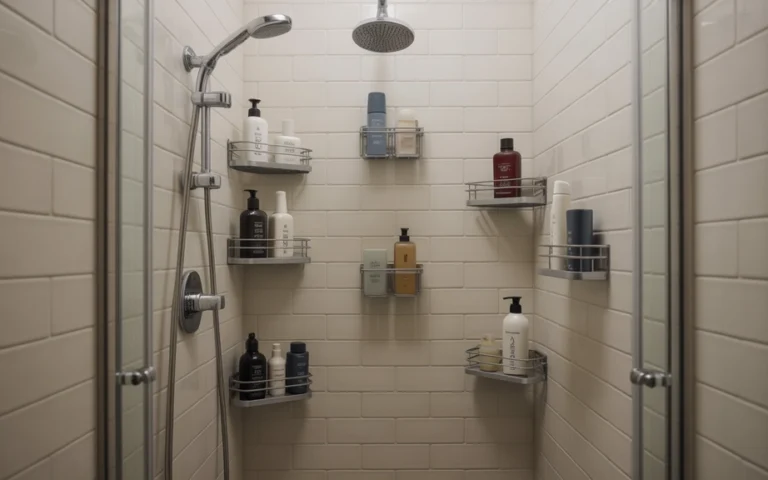 Shower Storage Ideas for Small Bathrooms