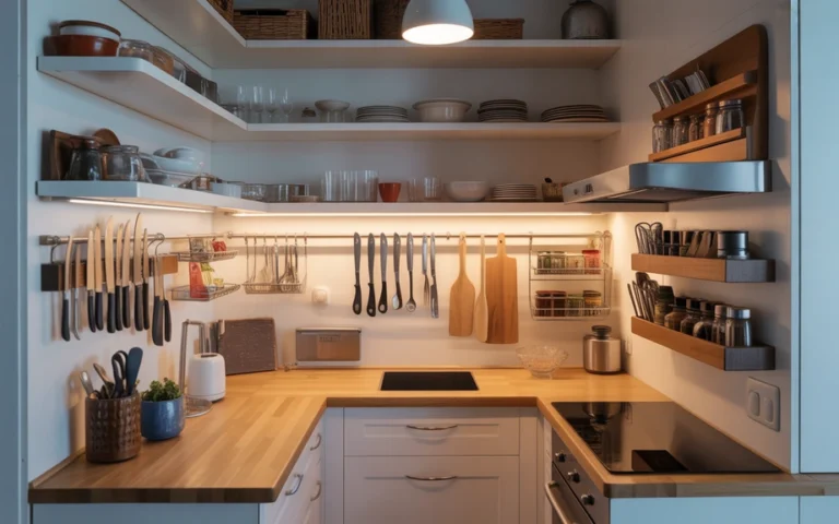 Tiny Kitchen Organization Ideas