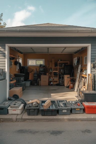 15 Garage Cleaning Hacks to Clean and Organize Fast 2 Empty the Garage Completely Before Cleaning Anything