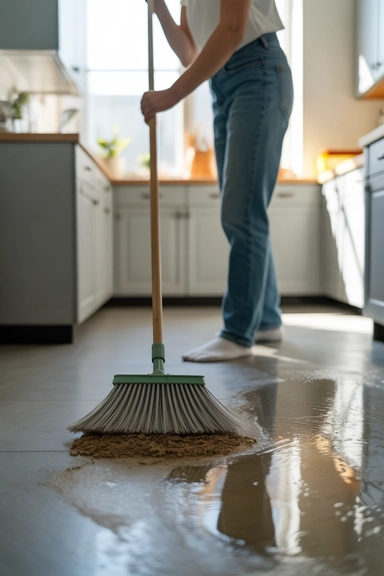 Sweep Before You Mop Every Single Time