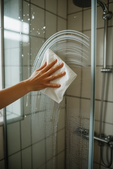 15 Dryer Sheet Cleaning Hacks That Actually Work 3 Soap Scum on Glass Shower Doors Meets Its Match