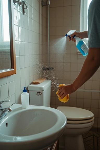 Spray Cleaners Before You Do Anything Else