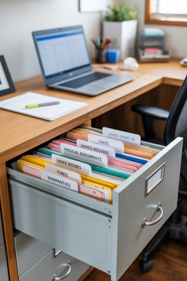 Organize Desk Papers with Daily Paper Trays