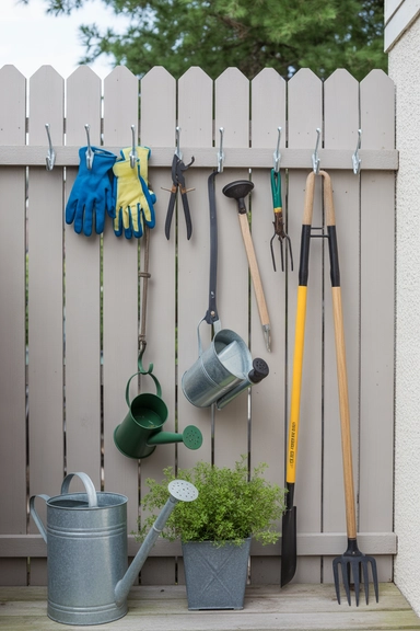 Hang Hooks for Garden Tools and Accessories