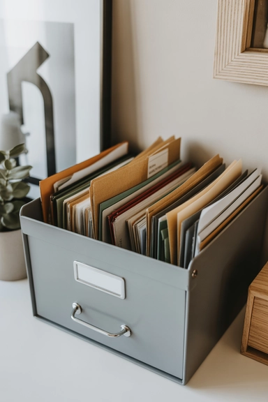 Create a Simple Paper Filing Station