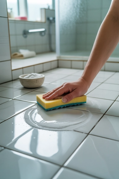 21. Keeping Bathroom Tiles Clean with Daily Habits