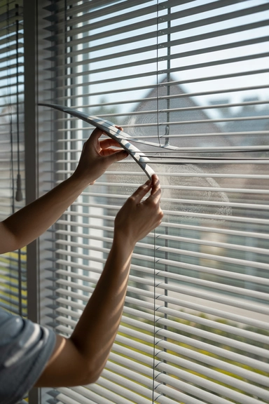 Close the Blinds First So Dust Doesn’t Fall Everywhere