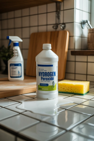 15 Hydrogen Peroxide Cleaning Hacks for Every Room 2 Hydrogen Peroxide Kills Bathroom Mold Without Bleach Fumes