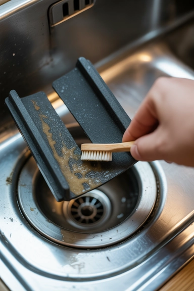 15 Garbage Disposal Cleaning Hacks That Remove Odor 2 The Rubber Splash Guard Is Where Most Odor Lives