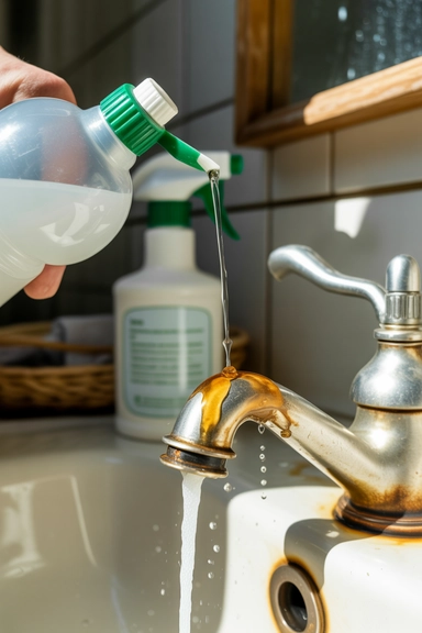 15 Hard Water Stain Cleaning Hacks That Really Work 2 White Vinegar Is the Foundation of Every Hard Water Hack