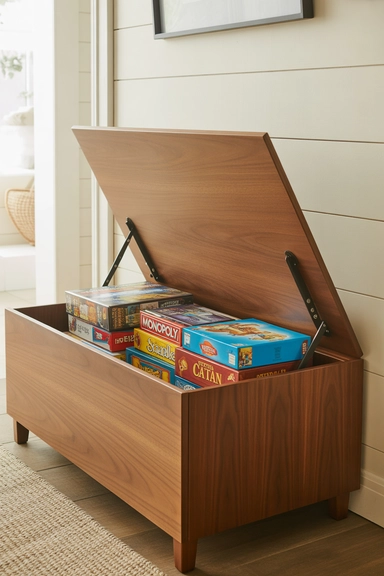 Board Game Storage Benches