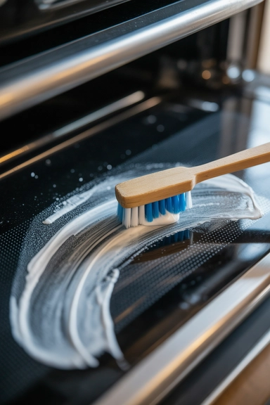 How to Clean Your Oven Without Hours of Scrubbing: 15 Easy Hacks 11 Toothpaste on the Oven Door Seal