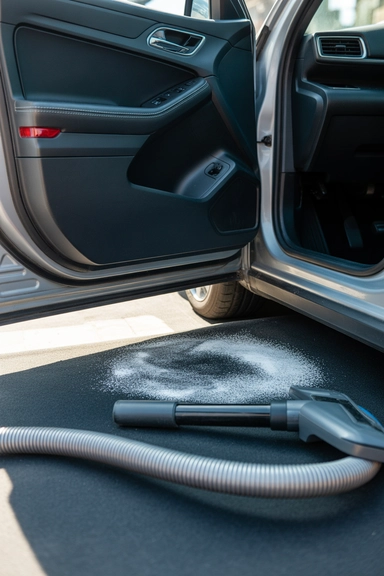 Use Baking Soda to Remove Odors from Car Carpets