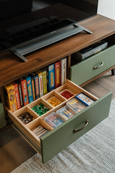 Board Game Storage Drawers
