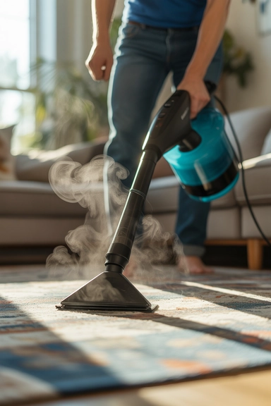 Steam Cleaning Resets a Room Fast