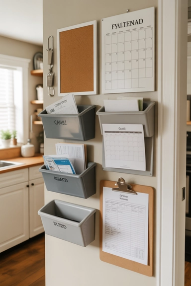 Create a Command Center for Household Paper