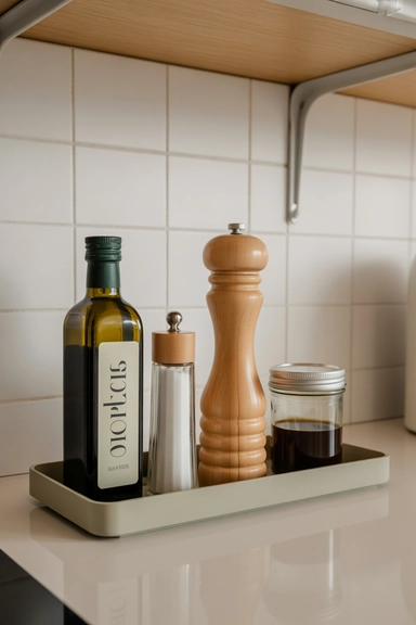 Build a Countertop Pantry Station With Controlled Visual Weight