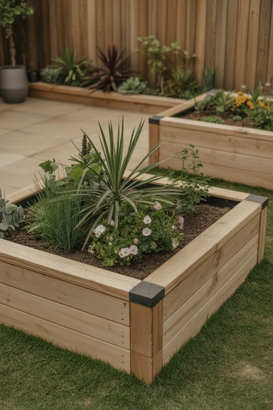 15 Backyard Landscaping Ideas for a Stunning Outdoor Yard 12 Build a Simple Raised Garden Bed as a Feature