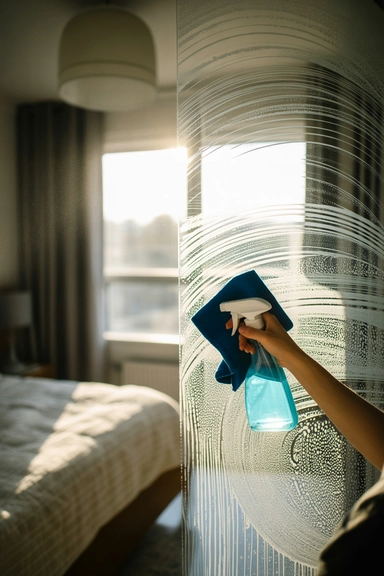 Clean Bedroom Windows for More Natural Light