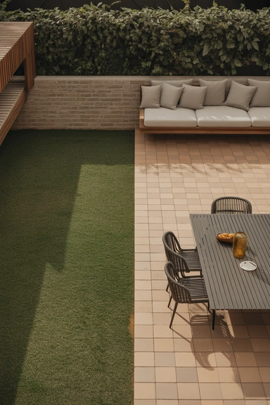 Create a Dining Zone Separate From the Seating Zone