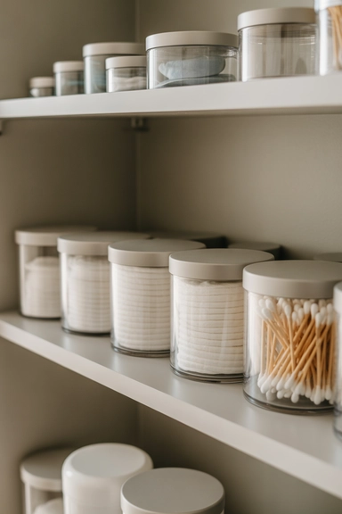 Decant Loose Items Into Uniform Containers