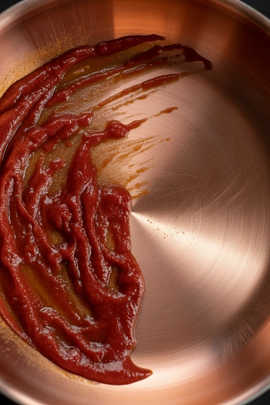 15 Kitchen Pan Cleaning Hacks to Remove Buildup 11 Ketchup Removes Tarnish from Copper Pans